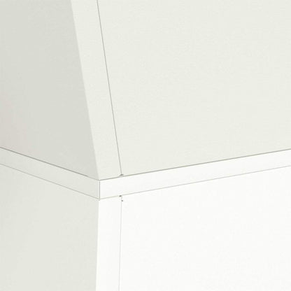 Vaso a Pilastro 2 pcs Bianco 35 x 35 x 73 cm