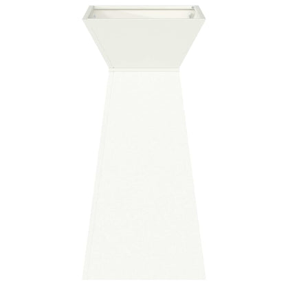 Vaso a Pilastro 2 pcs Bianco 35 x 35 x 73 cm