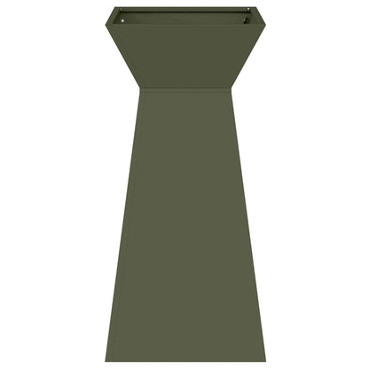 Vaso a Pilastro 2 pcs Oliva 35 x 35 x 73 cm