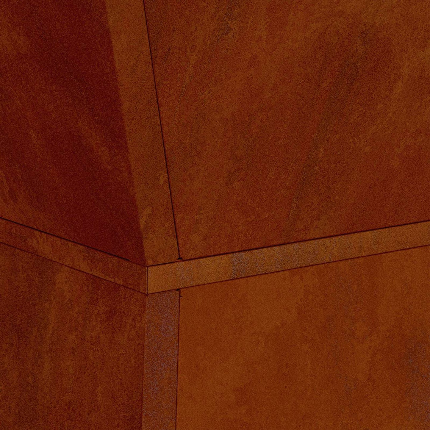 Vaso a Pilastro 2 pcs Argento 35 x 35 x 73 cm | homemem39