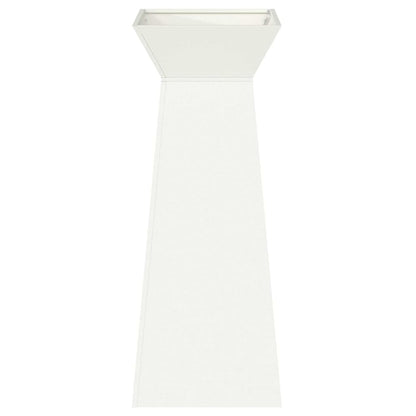 Vaso a Pilastro Bianco 40 x 40 x 100 cm