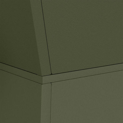 Vaso a Pilastro 2 pcs Oliva 40 x 40 x 100 cm