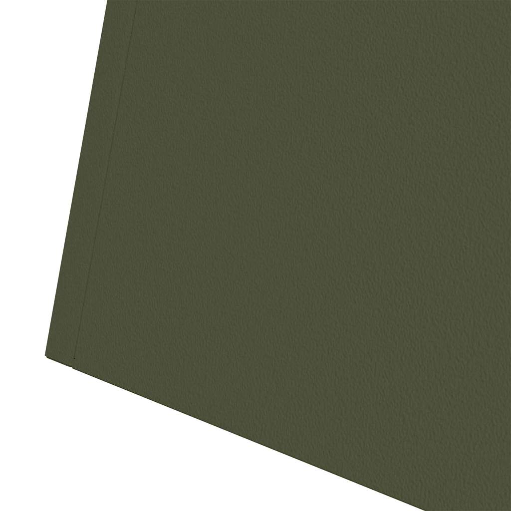 Vaso a Pilastro 2 pcs Oliva 40 x 40 x 100 cm