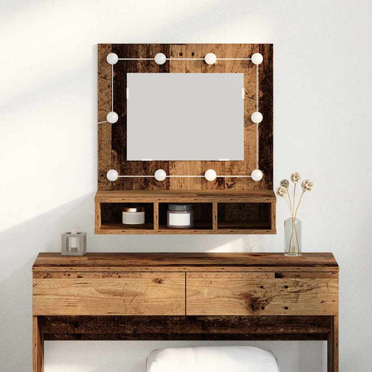 Mobiletto per specchio Legno vecchio 60 x 31,5 x 62 cm | homemem39