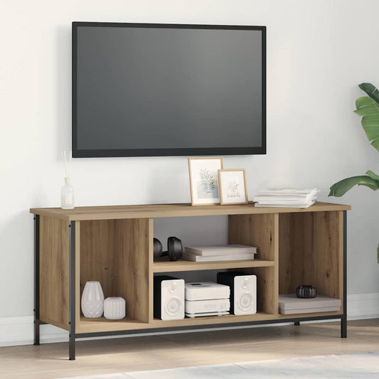 Mobile TV Rovere artigianale 102 x 35 x 45 cm Legno multistrato