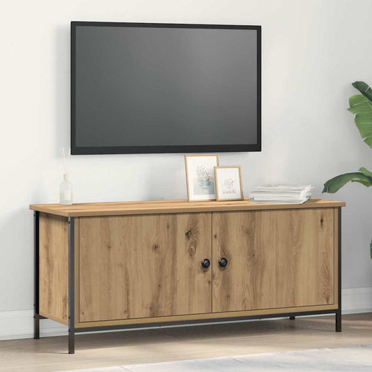Mobile TV Rovere artigianale 100 x 35 x 45 cm Legno multistrato