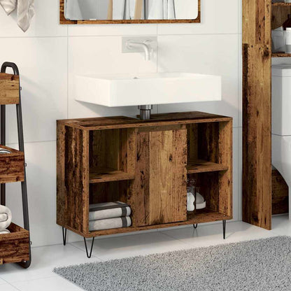 Mobile da Bagno Legno vecchio 80 x 33 x 60 cm | homemem39
