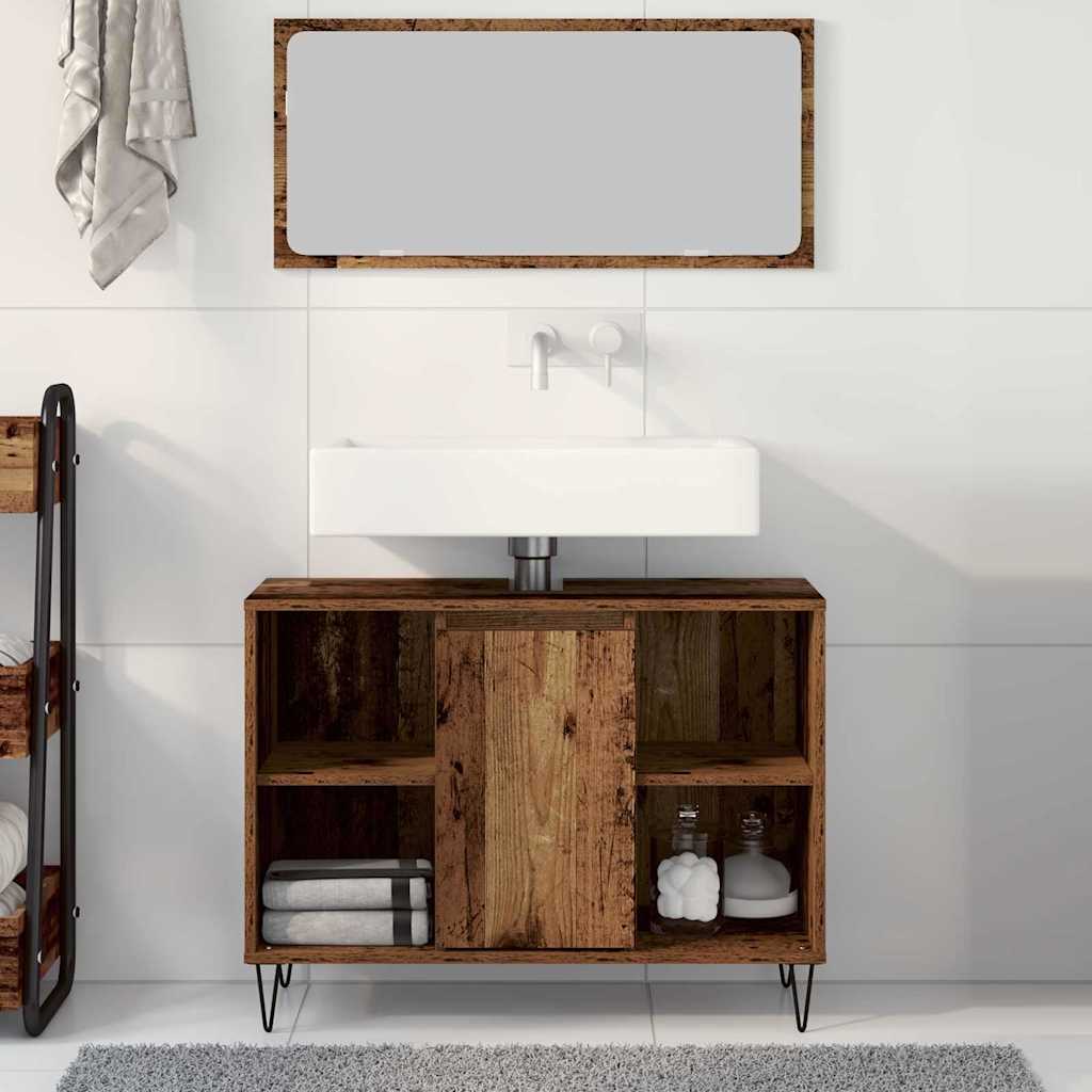 Mobile da Bagno Legno vecchio 80 x 33 x 60 cm | homemem39