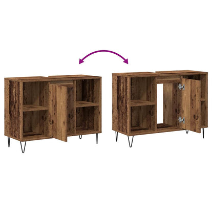Mobile da Bagno Legno vecchio 80 x 33 x 60 cm | homemem39