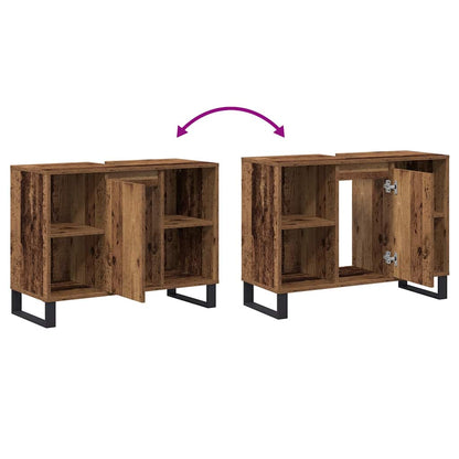 Mobile da Bagno Legno vecchio 80 x 33 x 60 cm | homemem39