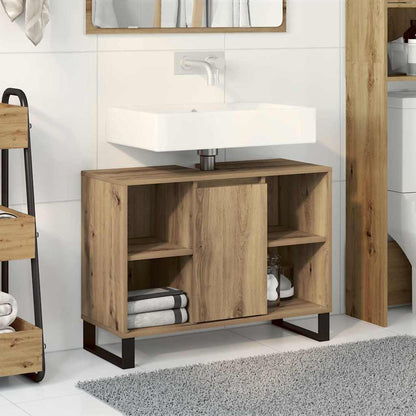 Mobile da Bagno Rovere artigianale 80 x 33 x 60 cm | homemem39
