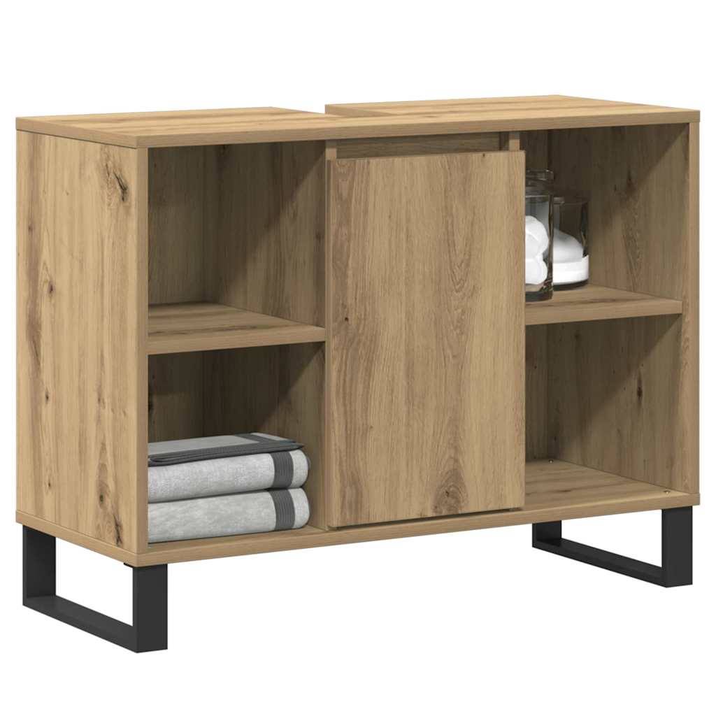 Mobile da Bagno Rovere artigianale 80 x 33 x 60 cm | homemem39