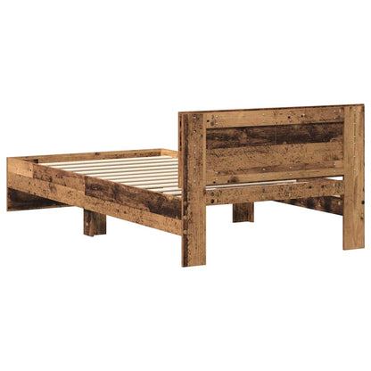 Struttura del letto Legno vecchio 203 x 104 x 70 cm | homemem39