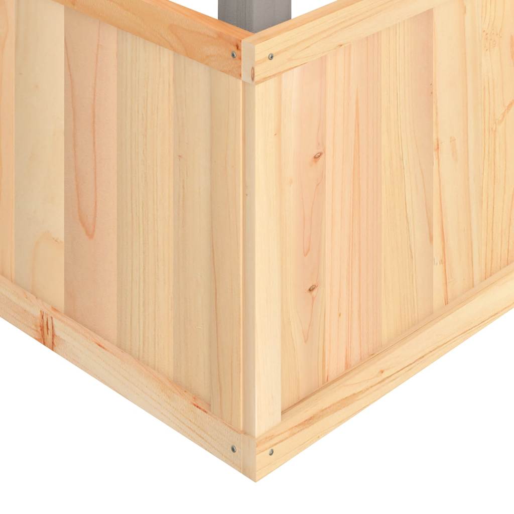 Set da Gioco da Esterno in Legno Massello di Abete Grigio Scuro | homemem39