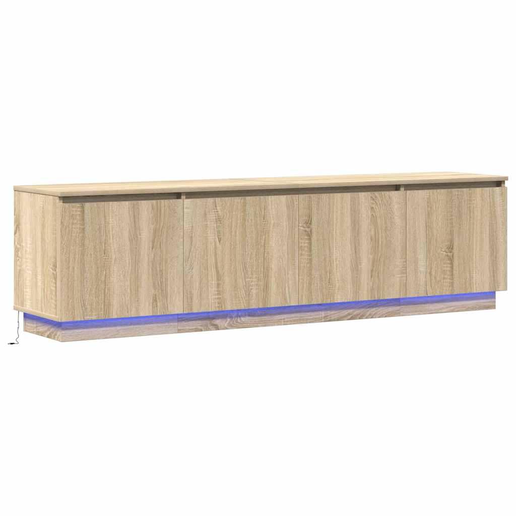 Mobile TV Rovere Sonoma 180 x 38 x 49 cm Legno multistrato