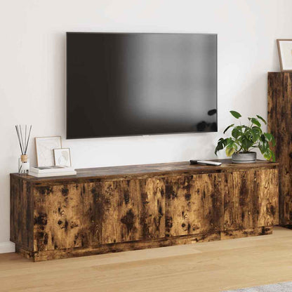 Mobile TV Rovere fumé 180 x 38 x 49 cm Legno multistrato