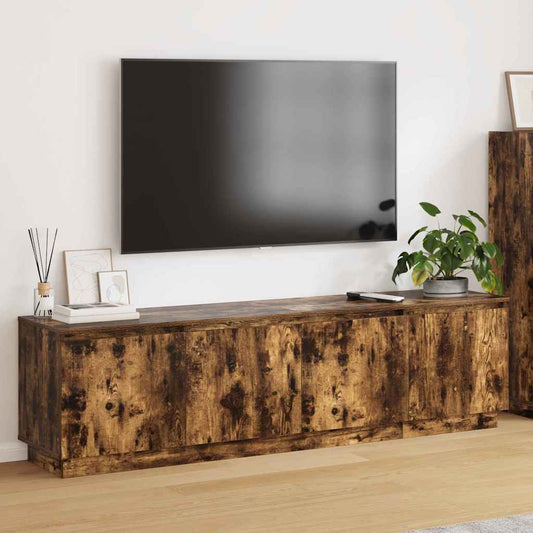 Mobile TV Rovere fumé 180 x 38 x 49 cm Legno multistrato