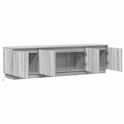 Mobile TV Grigio Sonoma 180 x 38 x 49 cm Legno multistrato