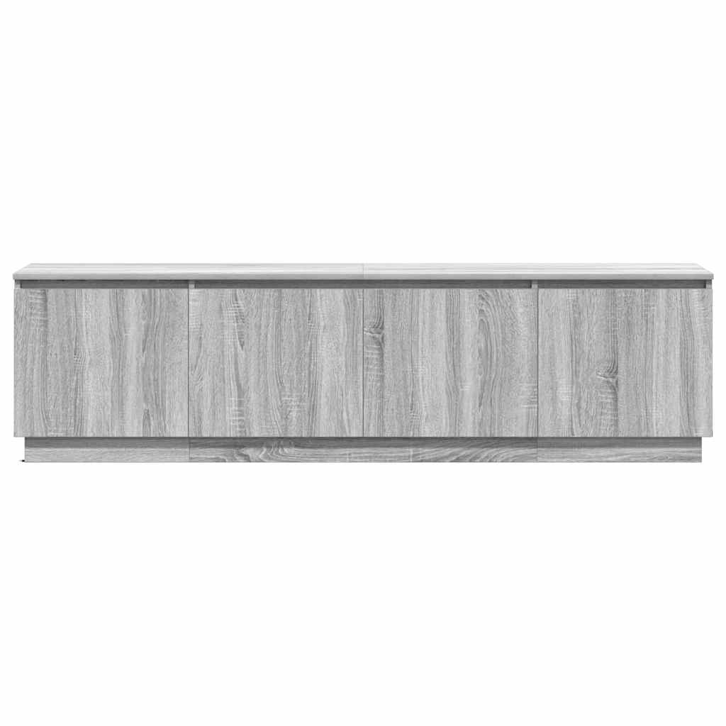 Mobile TV Grigio Sonoma 180 x 38 x 49 cm Legno multistrato