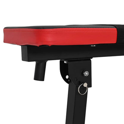 Panca per pesi Nero 126,5 x 67 x 111 cm | homemem39