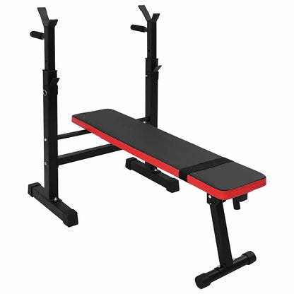 Panca per pesi Nero 126,5 x 67 x 111 cm | homemem39