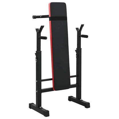 Panca per pesi Nero 126,5 x 67 x 111 cm | homemem39