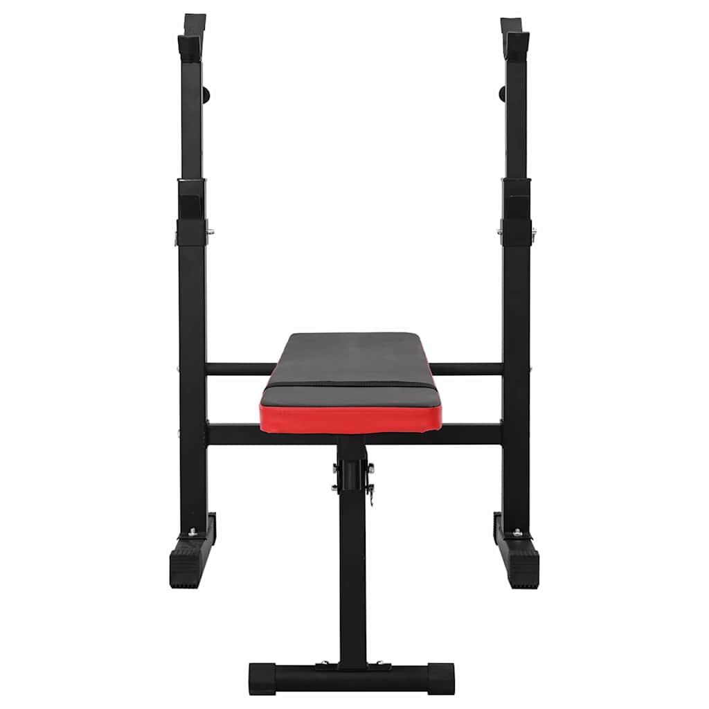 Panca per pesi Nero 126,5 x 67 x 111 cm | homemem39