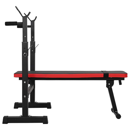 Panca per pesi Nero 126,5 x 67 x 111 cm | homemem39
