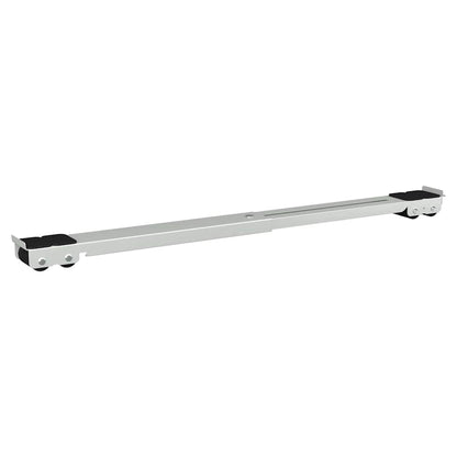 Base per lavatrice 2 pcs Argento 72 x 5 x 4,5 cm