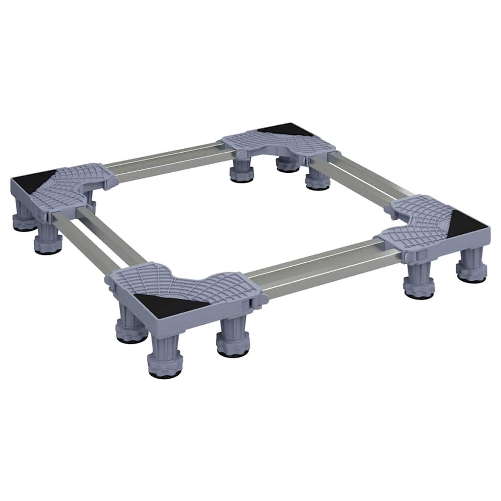 Base per lavatrice Grigio 67 x 67 x 12 cm Acciaio inossidabile | homemem39