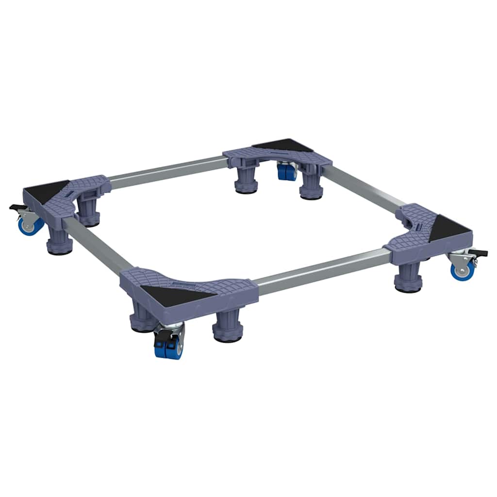 Base per lavatrice Grigio 66 x 66 x 12 cm Acciaio inossidabile | homemem39