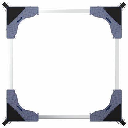 Base per lavatrice Grigio 66 x 66 x 12 cm Acciaio inossidabile | homemem39