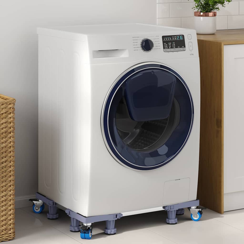 Base per lavatrice Grigio 67 x 67 x 12 cm Acciaio inossidabile | homemem39