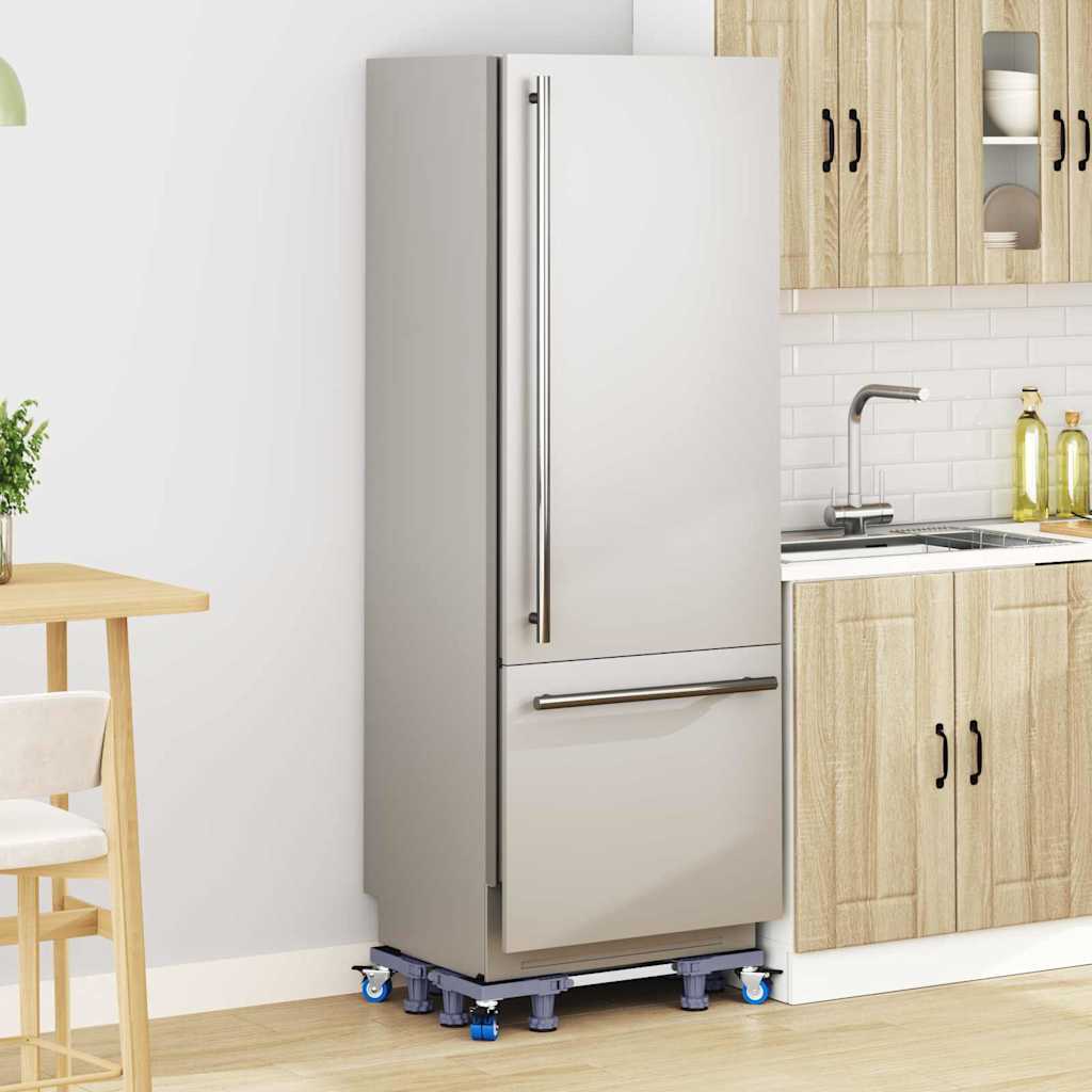 Base per lavatrice Grigio 67 x 67 x 12 cm Acciaio inossidabile | homemem39