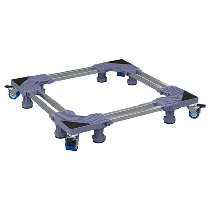Base per lavatrice Grigio 67 x 67 x 12 cm Acciaio inossidabile | homemem39