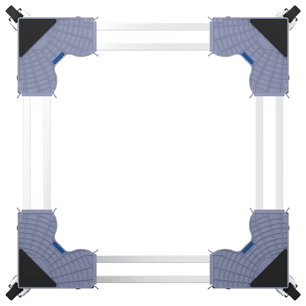 Base per lavatrice Grigio 67 x 67 x 12 cm Acciaio inossidabile | homemem39