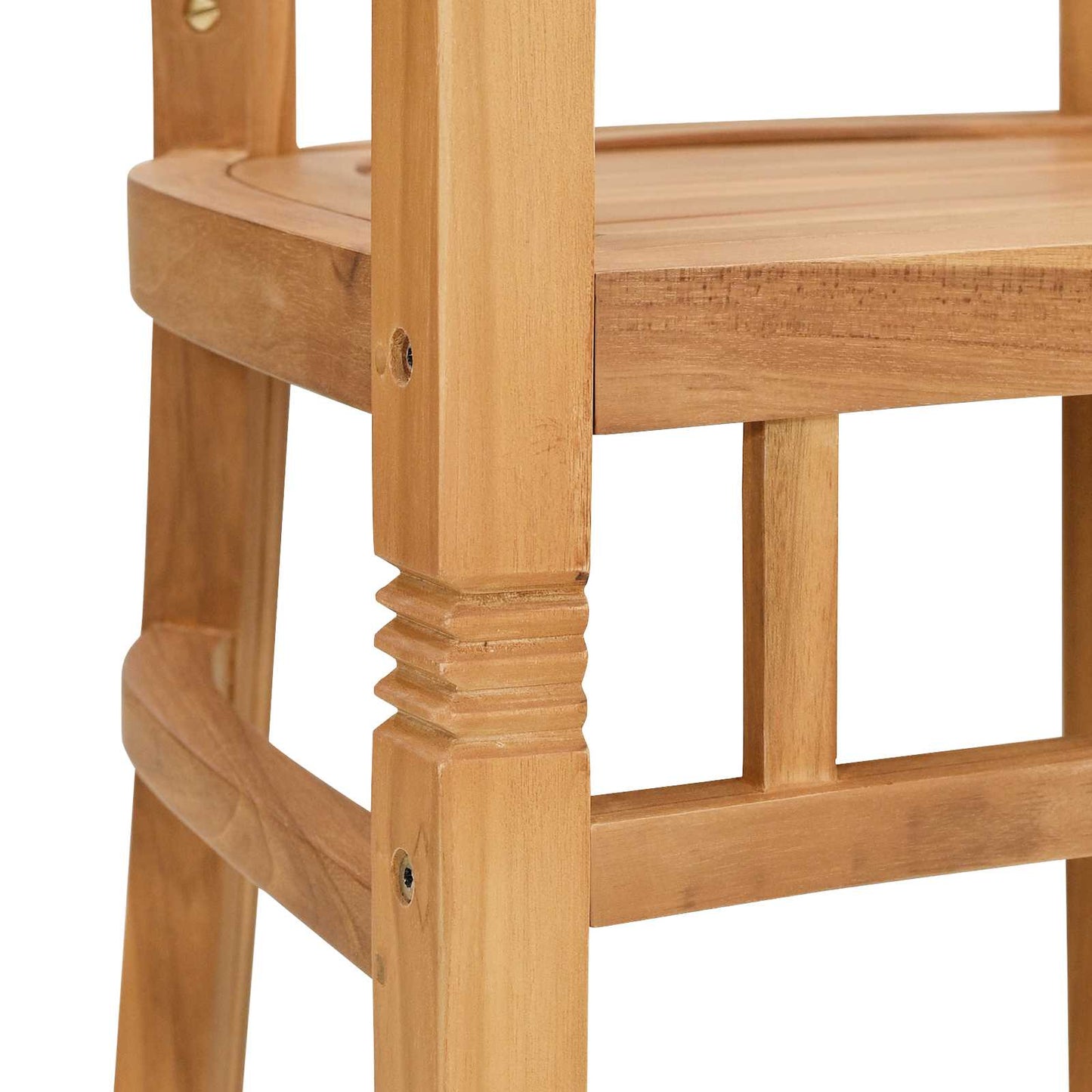Sedia 2 pcs Marrone 63 x 58 x 89 cm Legno di teak solido