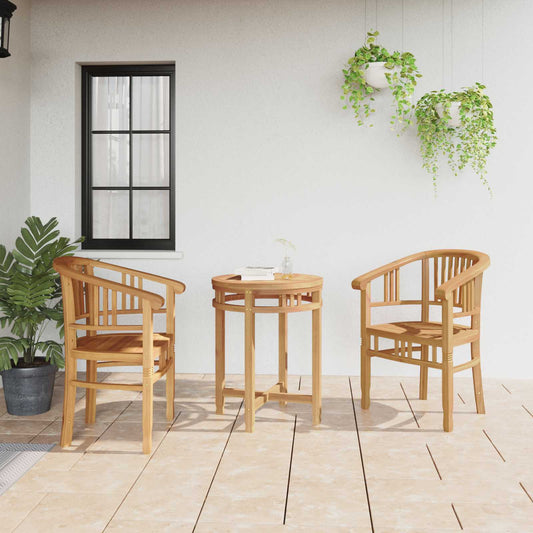 Sedia 2 pcs Marrone 63 x 58 x 89 cm Legno di teak solido | homemem39