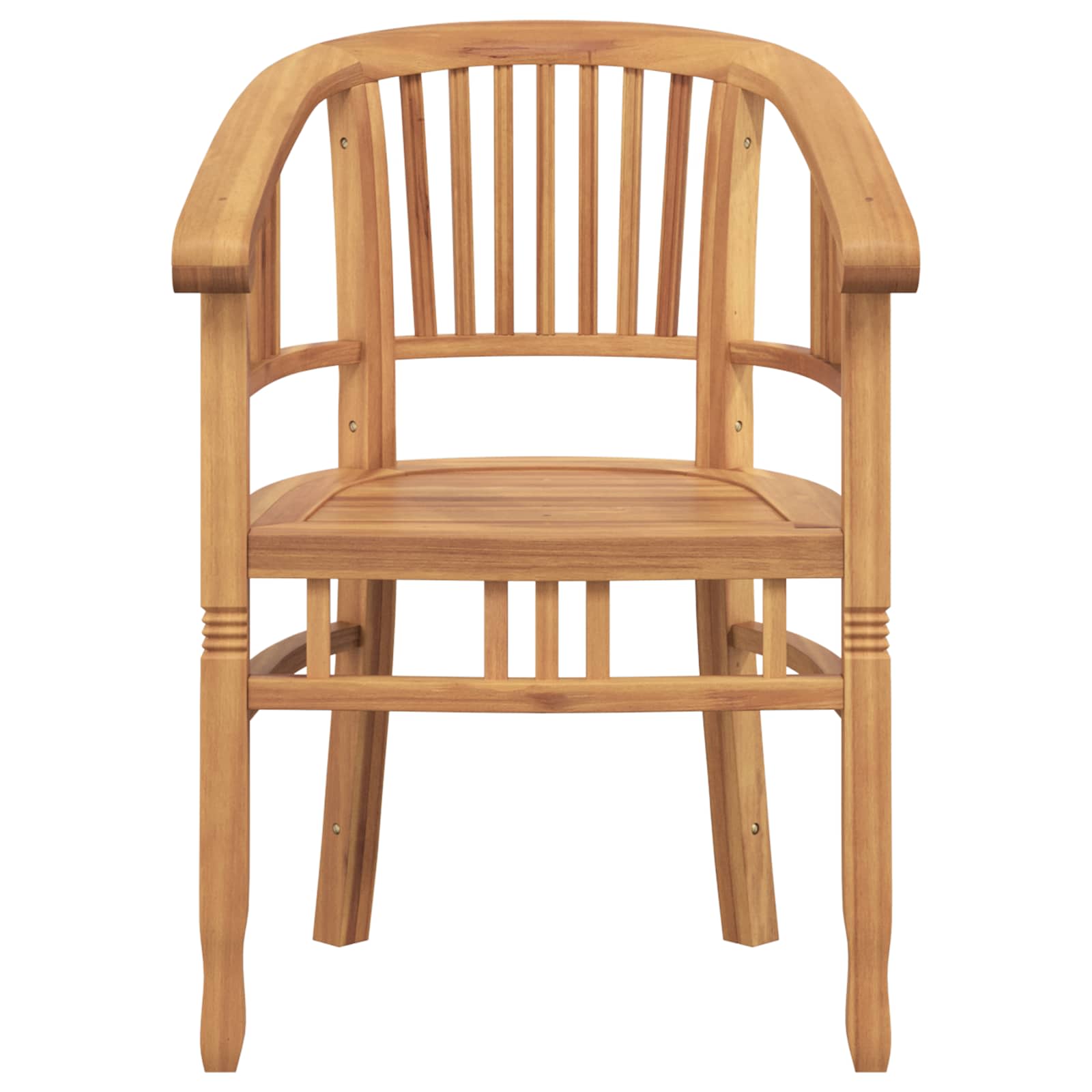 Sedia 2 pcs Marrone 63 x 58 x 89 cm Legno di teak solido | homemem39