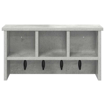 Appendiabiti a muro Grigio cemento 50 x 16 x 26 cm