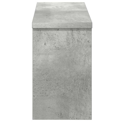 Appendiabiti a muro Grigio cemento 50 x 16 x 26 cm