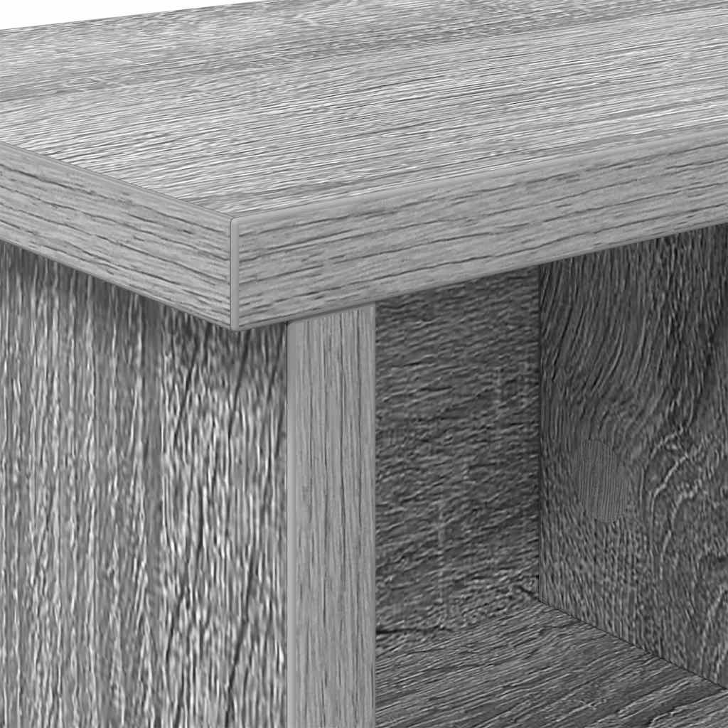 Appendiabiti a muro Grigio sonoma 50 x 16 x 26 cm