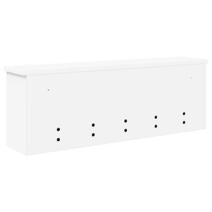 Appendiabiti a muro Bianco 75 x 16 x 26 cm Legno multistrato