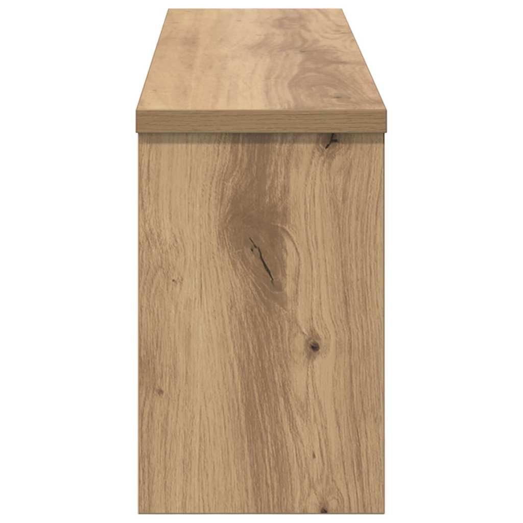 Appendiabiti a muro A parete Rovere artigianale 75 x 16 x 26 cm | homemem39