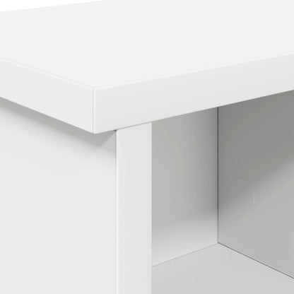 Appendiabiti a muro Bianco 100 x 16 x 26 cm Legno multistrato | homemem39