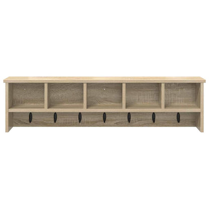 Appendiabiti a muro Rovere Sonoma 100 x 16 x 26 cm | homemem39