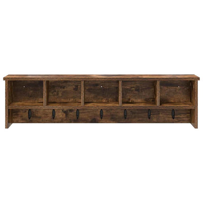 Appendiabiti a muro Rovere fumé 100 x 16 x 26 cm | homemem39