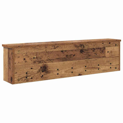 Appendiabiti a muro Legno vecchio 100 x 16 x 26 cm | homemem39