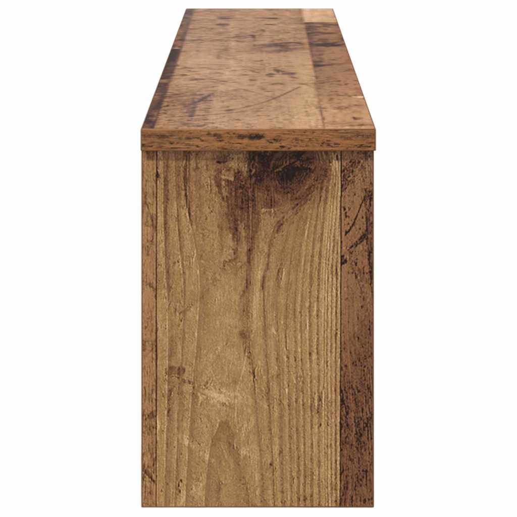 Appendiabiti a muro Legno vecchio 100 x 16 x 26 cm | homemem39