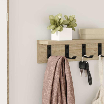 Appendiabiti a muro Rovere Sonoma 40 x 10,5 x 10,5 cm | homemem39